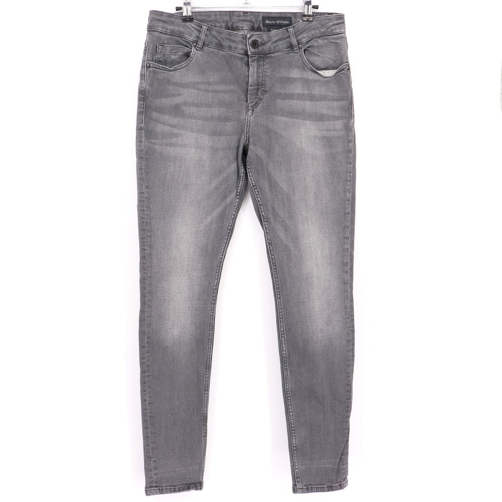 Marc O'Polo Alby Slim Mens Grey Wash Cotton Stretch Slim Fit Jeans W32 L32